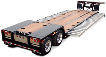 Air Assist Detachable Gooseneck Trailer